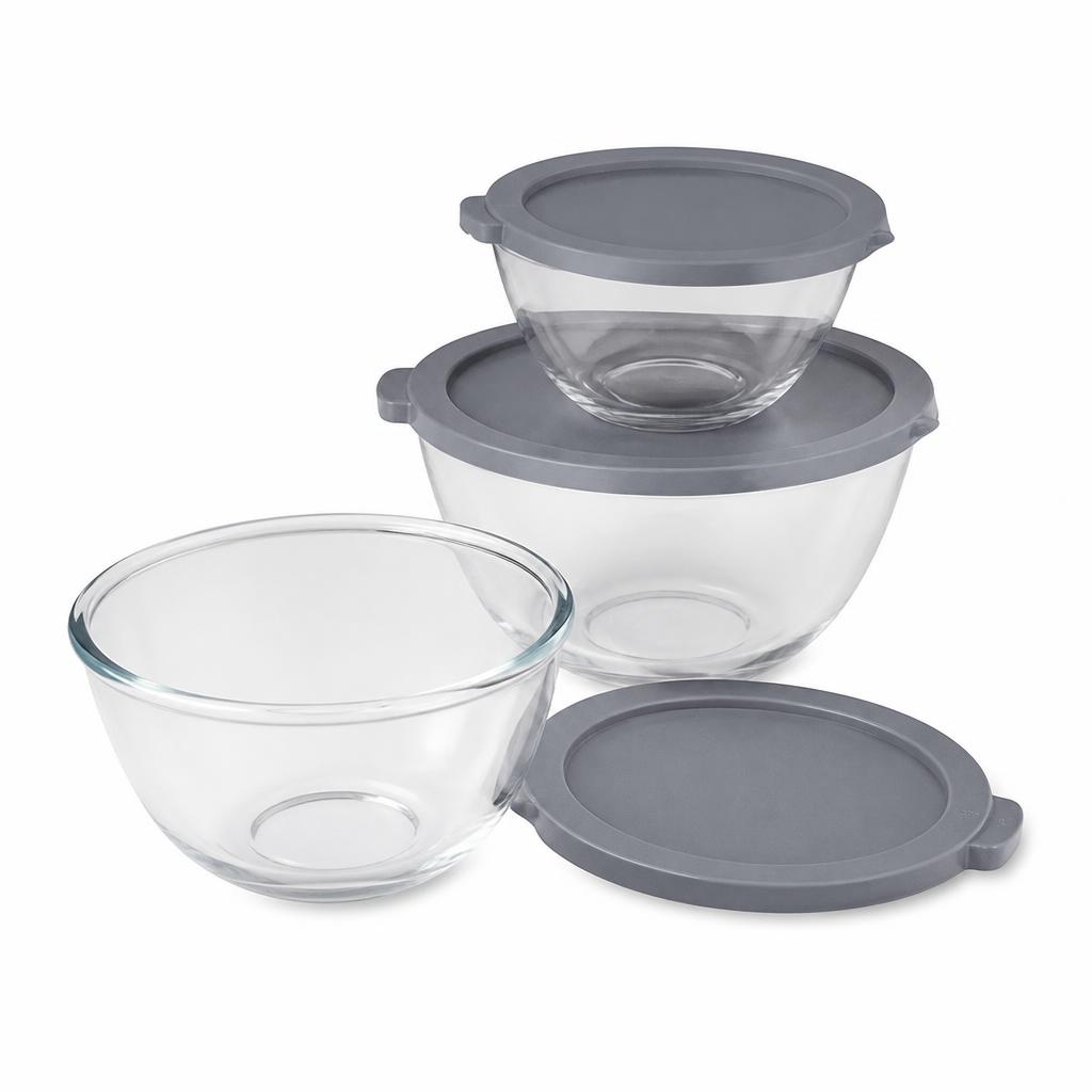 Silvercrest Glasschüssel-Set 5-teilig im Angebot bei Lidl: 9,99 €